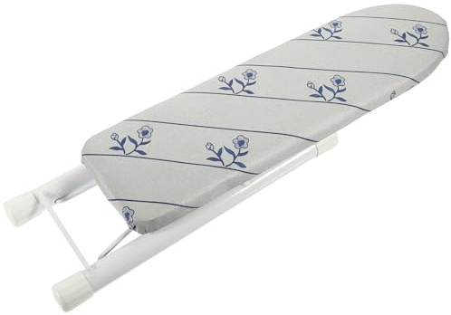 SUPVOX Mini Table à Repasser Pliable pour Manches, Petite Planche à Repasser de Table en Métal Argenté, Résistante à Haute Température, Antidérapante, Usage Domestique et Voyage, Planche