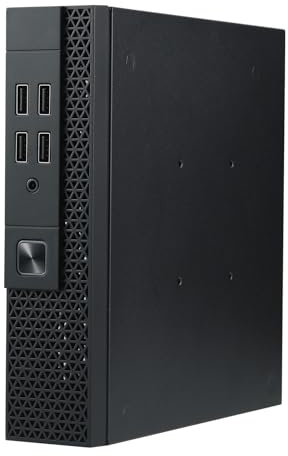 YIGZYCN ITX Computer Case TX07 Desktop Industrial Control HTPC Server Chassis with 4 USB Port ITX