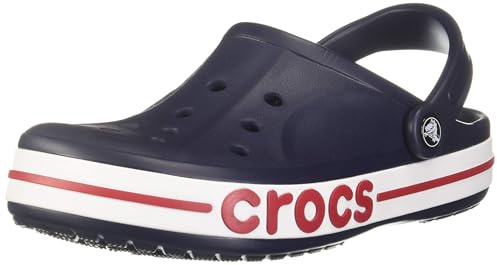 Crocs Bayaband Clog, Unisex Träskor - Vuxen, Marinblå peppar, 46/47 EU