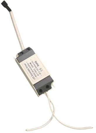 perfk LED Trafo für Led Lampe,led Netzteil 3-12V, 300mA, 3x1W, LED Driver，Dimmbar