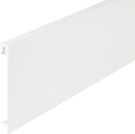 Frontblende für JUNKER-SLIM Schubladensystem Innenauszug (weiß/für Korpusbreite bis 1200 mm/individuell kürzbar) Schubladenblende Schubladenfront Blende für Innenauszug von SOTECH