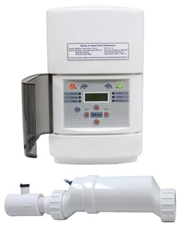 Générateur de chlore au sel pour piscine, machine électrolytique au chlore au sel, chlorateur d'eau salée, système de chloration au sel de piscine,50g/h