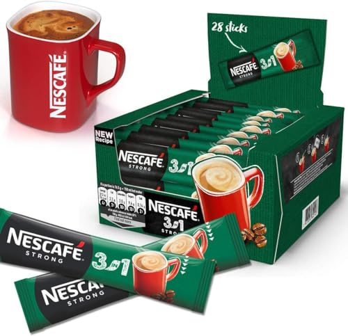 NESCAFE 3in1 STRONG 60 SACHETS (14 g/sachet) WHOLESALE EU MADE LONG DATE FRESH STOCK