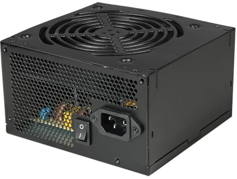 CWT 600W 80 Plus Bronze 230V Power Supply (No Power Cable Included) - GPM600S-B, Fully Wired, Active PFC, Single Rail, 85% Efficiency 120mm Fan, 5 x SATA, ATX PSU | Black
