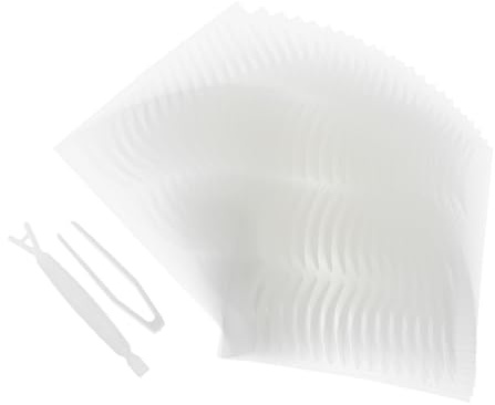 Pegatina para Párpados Invisibles Transpirable Natural 2 Juegos | Blanco, Adhesivo Médico, 48 Unidades, Uso en Casa y Salón, para Chicas y Señoras