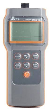 AZ8905 Digital HVAC Mini Vane Anemometer Wind Speed Air Flow Meter Air Velocity Tester Range 0.5~20m/s