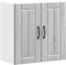 vidaXL Lucca Grey Sonoma Kitchen Wall Cabinet - Engineered Wood, Modern Style, Ample Storage 60x31x60 cm, Easy Maintenance