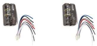 2 set 12V Car Audio Converter RCA High to Low Frequency Line Adapter Speaker Level Converters Wear-resistant Adapters Auto Accessories