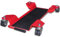Juroupi Carrello Sposta Moto Universale Rosso Alzaruota Cavalletto Solleva Moto