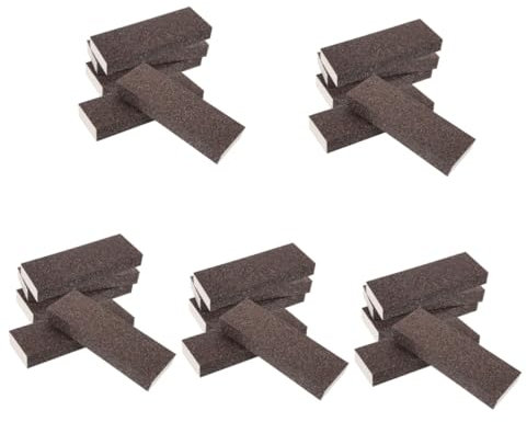 Uonlytech 25pcs Elastic Sanding Blocks Fine Grit Sanding Paper for Walls Sandpaper Kit for Polishing Wet Dry Pads