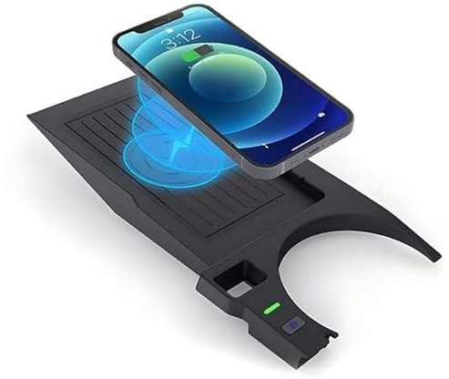 MEXWLOP Wireless Charger, for BMW, X5 2020-2024 Car QI Wireless Charger Panel Phone Charging Pad 15W Wireless Car Charger Electronics Photo Car Wireless Charger