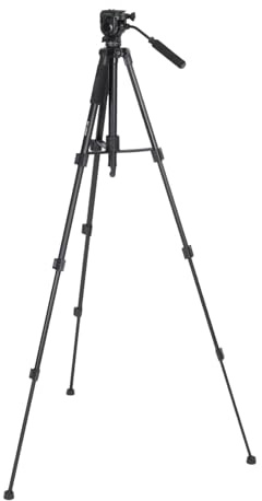 Supporto per Treppiede della Telecamera Monopode Tripode DSLR con Piastra a Rilascio Rapido in Lega di Alluminio Leggero per la Fotografia di Vlogging da Viaggio