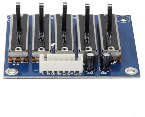 Placa de ecualización de frecuencia ajustable para mezcla de audio con fuente de alimentación dual y control de volumen (15 carreteras)