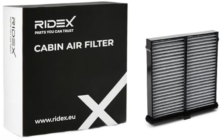 RIDEX Filtro de habitáculo 424I0750 Filtro partículas finas (PM 2.5) con efecto fungicida con efecto antialérgico Altura: 22 Ancho: 198 Longitud: 216 compatible con MAZDA CX-3 DK 2 Hatchback DL, DJ