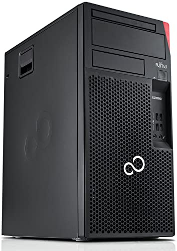 Fujitsu PC Computer Desktop Tower Esprimo P557, Processore Core i7-7700, Memoria Ram 8GB, Disco SSD 240GB, Win 11 Pro (Ricondizionato)
