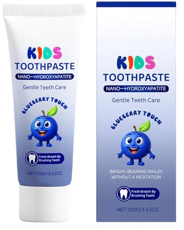 Holdes Pasta de dientes para niños - Mejora la salud de las encías y refresca las | Pasta de dientes para eliminar las manchas - Para viajes y hotel en casa al aire libre escuela niños