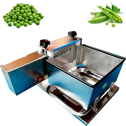 Macchina elettrica dello Sheller del pisello, sbucciatore commerciale del fagiolo 15KG/H per Edamame, fave, macchina semiautomatica di sgusciatura di verdure per la lavorazione degli alimenti