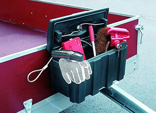AL-KO- Staubox für PKW-Anhänger • Deckelscharniere an der langen Seite