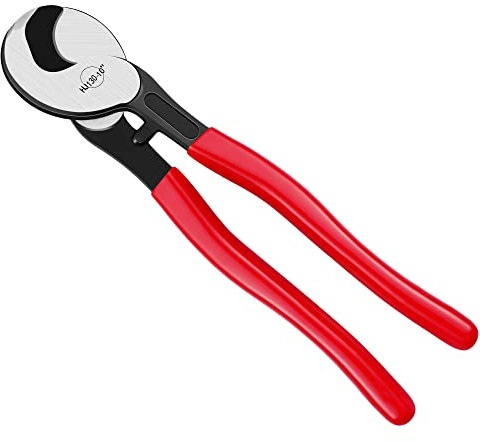 Dechengbao HJ130 Drahtkabelschneider Handwerkzeuge Drahtseilwerkzeuge Drahtseilwerkzeuge mit hoher Hebelhärte Kabelschere, High-Carbonstahl-Material Zangen, hervorragende Bolzenschneider