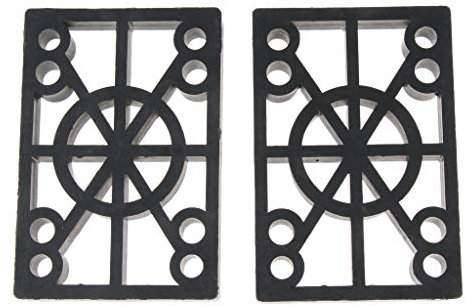 Perfeclan 2 x 12mm Skateboard Gummi Riser Shock Pads Set