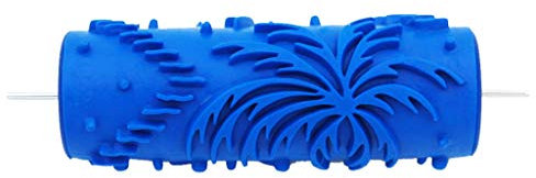 5 DIY geprägte Maler Rouleau structuré Rouleau de peintre avec motif, motif Voltage Bar # 9