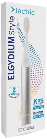 Elgydium Style Electric Brosse à Dents Électrique - Argent