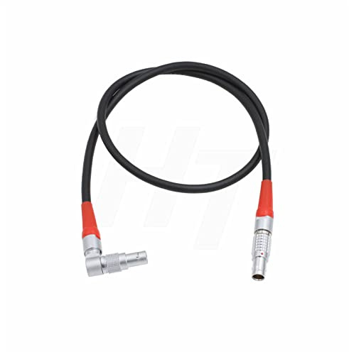 HangTon Motor LBUS Cable for ARRI Alexa Mini Camera cforce Motor Master Grips Cmotion Adjustable Right Angle 4-Pin to 4 Pin 1.2m