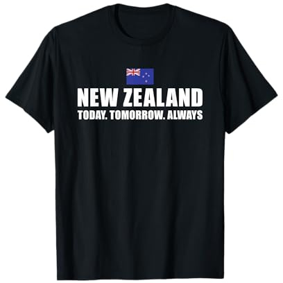 New Zealand Today Tomorrow Always New Zealand Rugby T-Shirt