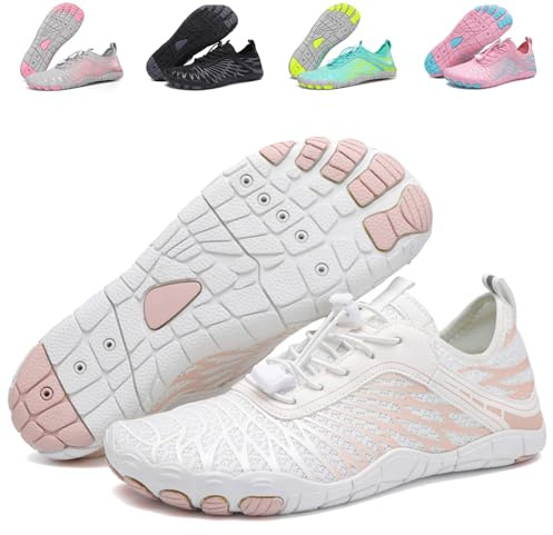 Chaussures Pieds Nus Feral Walk Light, Chaussures Minimalistes Barefoot pour Homme et Femme - Antidérapantes, Respirantes (Gris36, Adulte, Femme, 36, Numérique, Système Taille Chaussures EU, Moyen)
