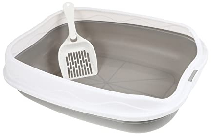 BESPORTBLE Arenero Gatos Cubierto Orinal Para Gatos Antisalpicaduras Entrenamiento 1 Unidad