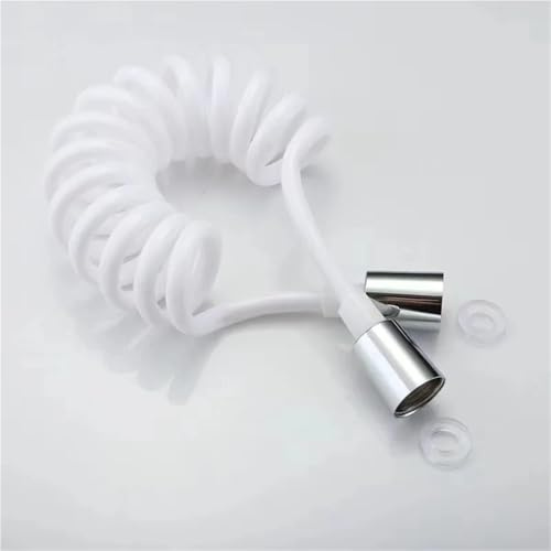 Duschschlauch, lang, for Badezimmer, Dusche, Wasserschlauch, Verlängerung, Sanitärrohr, Duschkopf, Badezimmerzubehör(White,200.0cm)