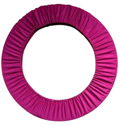 predolo Custodia Protettiva per Ginnastica Artistica, Custodia Protettiva, Accessorio Portatile per Attrezzatura da Ginnastica Ritmica, Copertura per Cerchio, Rosa Rossa