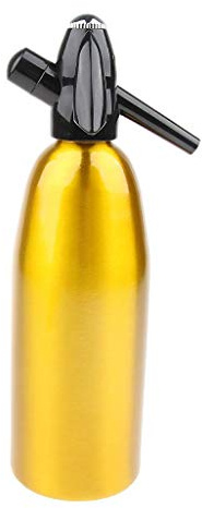 Soda Siphon kolsyrat Seltzer Water Maker Fizzy Dryckesmaskin Cocktail 1 L/1 000 ml/100 ml, säker gängning utan droppar