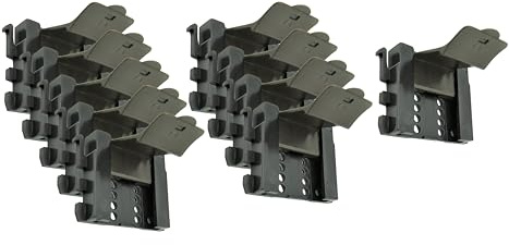 HÄFELE 10 x Sockel Halterung 13 mm Befestigung Klammer Clip Sockelhalter Feder Leiste Express Küche
