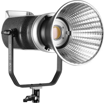 GVM 300 W Kit d'éclairage vidéo, éclairage de Studio avec Monture Bowens, 2700~7500 K,éclairage Photographique avec Application DMX, CRI 97+, 8 lumières de scène pour l'enregistrement de Films