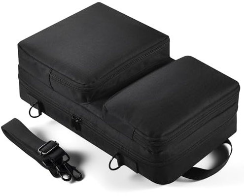 CBDYWVR Custodia per AlphaTheta DDJ-FLX2, borsa da viaggio per Pioneer DDJ-200/DDJ-WeGO4/Hercules Inpulse 200/Inpulse200 MK2, custodia protettiva con tracolla regolabile