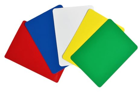 KONTONTY 5 Stück Poker Spenderwerkzeug aus PVC für Karten Spiele Einfach zu Bedienen und Aufzubewahren für Poker Kartenspiele Zubehör