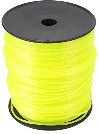 Walfront String Trimmer Line High String Trimmer Line, Quadrate Lawn Mower Cord Efficiency 3mm Quadrate Nylon Stable Performance Lawn Mower