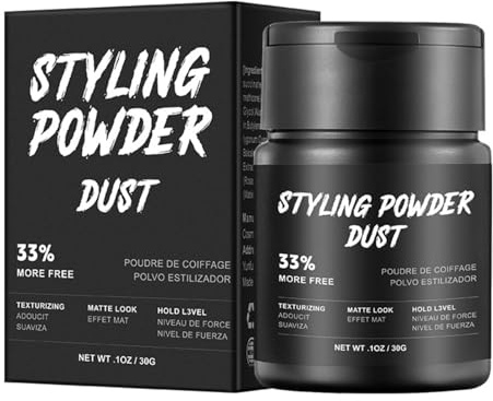 Hair Powder for Men & Women, Root Lift Volumizing Hair Styling Powder