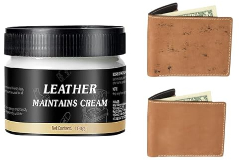 Generisch Attrezzo per la cura degli stivali, in pelle, 80 g, impermeabile, non grasso, prodotto per la cura delle giacche in pelle, per divano, auto, mobili, sella, per interni