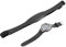 CamKpell 3 Meter Waterproof Heart Rate Monitor Wireless Chest Strap Sport Watch Running Diving Watch with Back-light Alarm Clock - Black