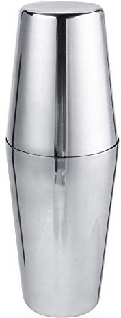 Shaker à Cocktails Boston, Shaker à Boisson en Acier Inoxydable Shaker , Boston Boîte en Acier Inoxydable 600ml/450ml pour Domicile Amateurs Cocktails et Barmen