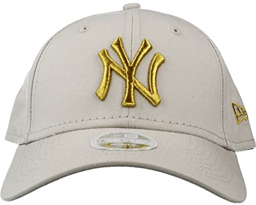 New Era New York Yankees Metallic Logo Stone 9Forty Adjustable Women Cap
