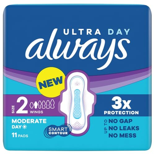Always - Always Ultra Long (Size 2) Sanitary Napkins with Wings - 11 Pieces