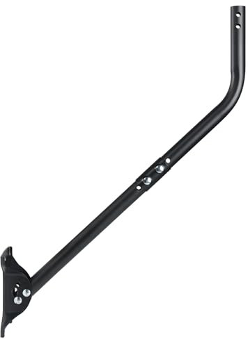 PIBIDI Adjustable Attic/Outdoor Antenna & Weather Station Mounting Pole Universal Mount Brackets - Easy Installation, Solid Structure, Weather Proof (1 1/4 Diameter, 33 1/4 Arm Length)