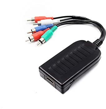 ARSMI 108. 0P HDMI. a RGB. Componente 5. RCA y. PBPR Video +. R/l. Adattatore Audio convertitore PC TV Cavo HDMI