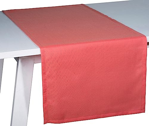 Pichler Tischdecke PANAMA | koralle - 150 x 250