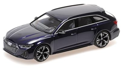 Minichamps 410018016 - AUD. RS 6 Avant Violet Metallic 2019 - maßstab 1/43 - Modellauto
