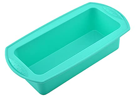Moule à gâteau rectangulaire en silicone anti-adhésif - Moule à pâtisserie - Plateau à pain - Ustensiles de cuisson flexibles en silicone