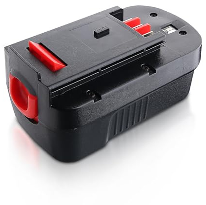 1PACK HPB18 18V battery 4800mAh Ni-MH Replacement for Black and Decker 18V Battery Compatible with B&D Tools Firestorm Fsx-treme HPB18 HPB18-OPE BA18 A1718 A18NH A18E 244760-00 Batteries
